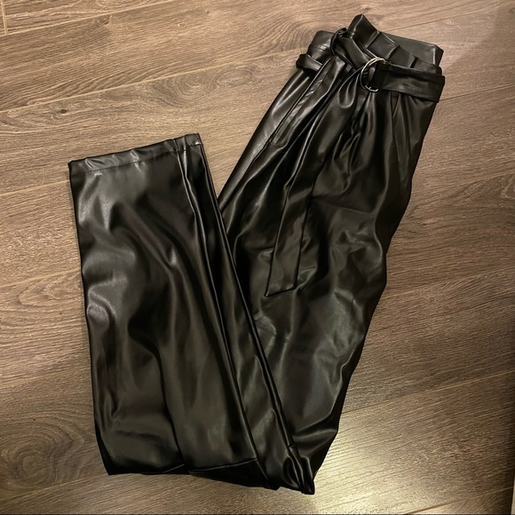 Nasty Gal faux-leather pants, size US 6 - Picture 5 of 7